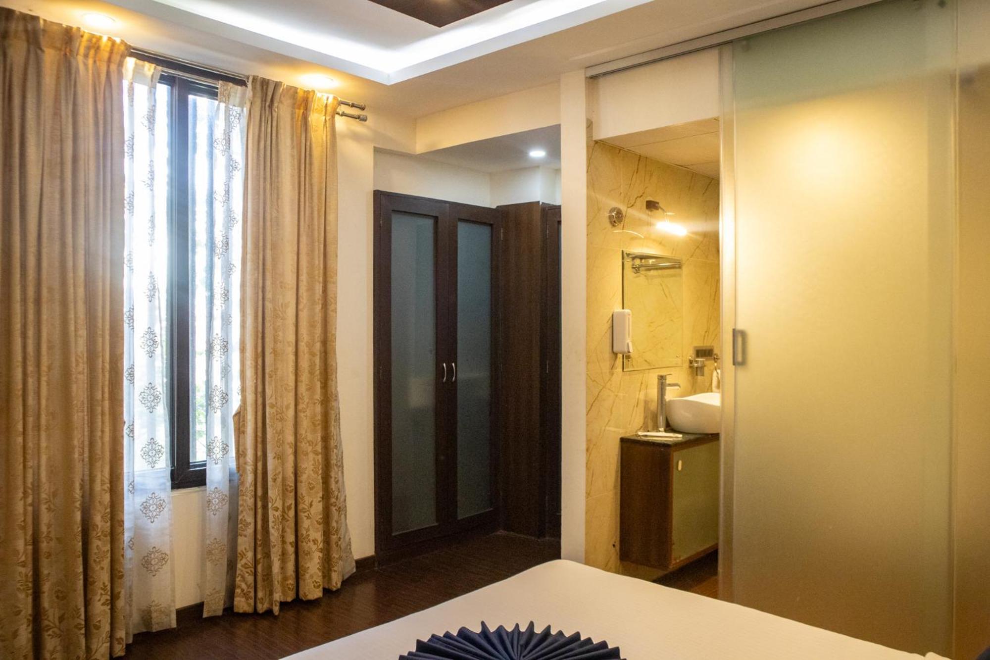 Mystic Apartotel Hebbal Bangalore Exteriör bild